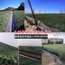 Anti-aerial photography camouflage net satellite blocking anti-camouflage net covering net green sunshade and sunscreen mesh outdoor greening net