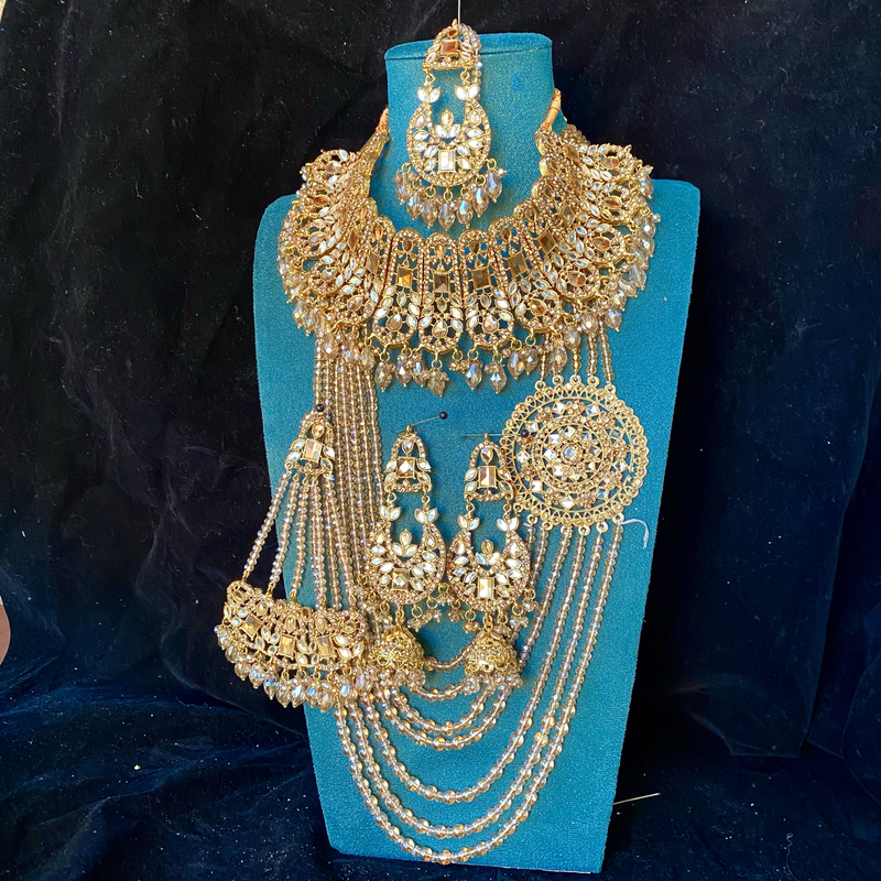 Indian and Pakistani Jewelry Sets, Exotic Style, Dunhuang Studio Photography, Wedding Bride, Ancient Style Belly Dance
