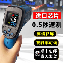 Thermometer infrared industrial thermometer laser high accuracy 1000 degrees handheld thermostat kitchen olemetic