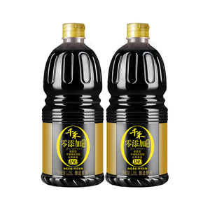 【拍两件】第二件0元千禾1.8L生抽