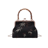 Черный бамбуковый лист