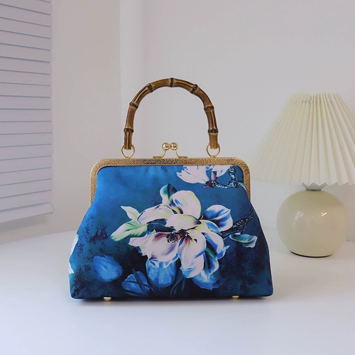 Этническое ципао, маленькая сумка клатч, сумка через плечо, этнический стиль