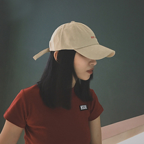 Chai Little Fat Ins Card Its Tidal Card Cap Children Summer Duck Tongue Cap Softtop Korean version of small crowdstick Ball hat with a little shade