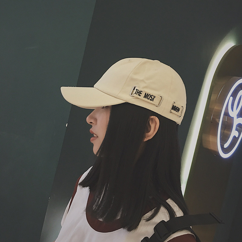 Cai Cai Han Edition Hat Female Spring and Sunscreen Sun-proof Little Duck Tongue Hat in Tide Lady Leisure Baseball Cap