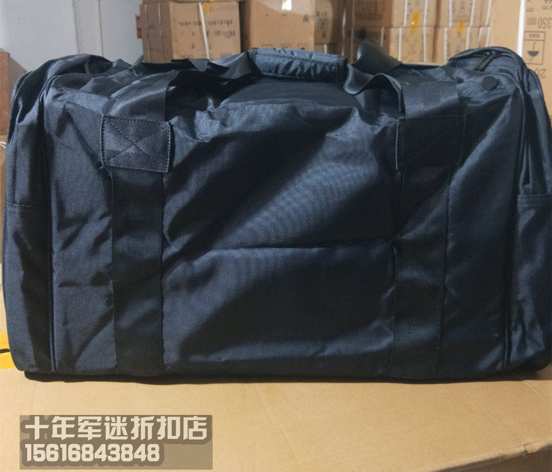 Black storage bag left-behind bag Black handbag Black left-behind bag Thickened and widened retractable carry bag