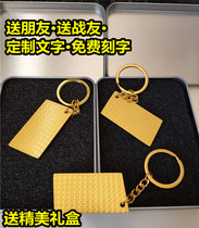 Veteran Retired Memento Metal Key Button Collar Badge Pendant PENDANT GIFT BOX PENDANTS GIFT BOX PENDANT GIFT