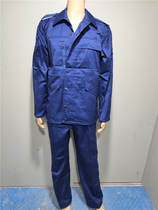87 old-fashioned sea training uniform sea blue with fart pocket polyester training uniform old 87 sea winter training uniform