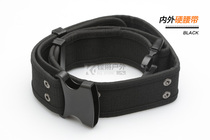 Black tactical belt Canvas Male Security for training Special Training Belts Army Fans Special Soldiers Nylon Woven Belts