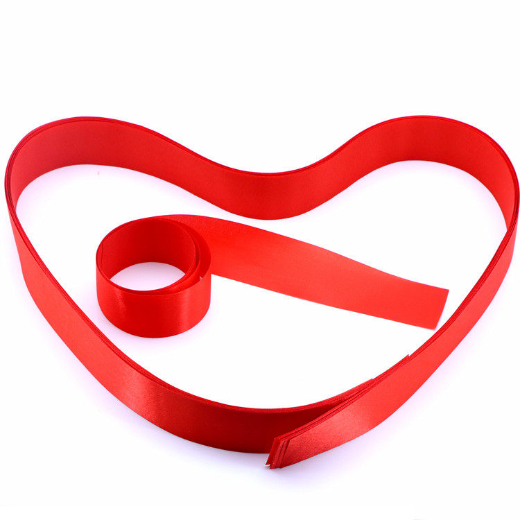 Delivery red ribbon New car red cloth strip 4S shop rearview mirror handlebar hand wheel dance streamer 5cm4cm length