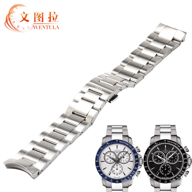 Ventura Steel Band Substitute Sky Shuttle Movement T106 417 Steel Band Watches With Watches T106 Male V8T-SPORT