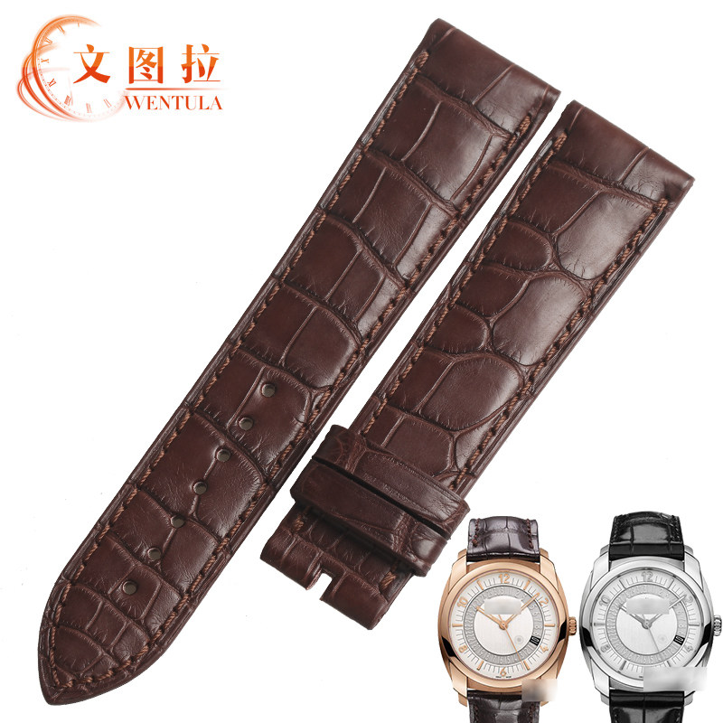 Ventura American crocodile skin instead of Vacheron Constantin V C Quedley 86050 strap leather strap 4500S