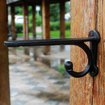 LOFT Industrial European-style cast-iron support shelves Shelves Tripod shelves lined with partitions Tootto