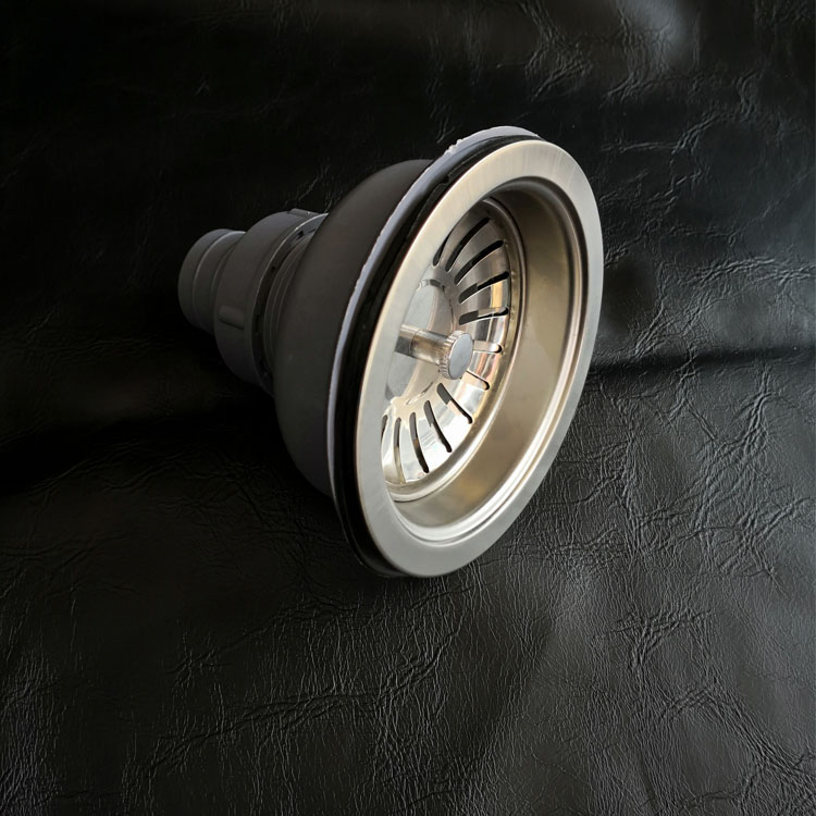 Old fashioned stainless steel washbasin sink SINK DRAINER KITCHEN DISHWASHING POOL 110mm DRAINER DRAINER WATER DRAINER LAUNCHING TUBE