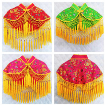 23 opera and yangko supplies drama dance shawls yangko shawls sequined cloud shoulders colorful cloth shawls new yarn shawls