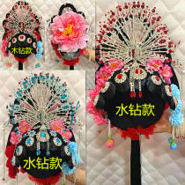 Accessoires de danse classique Vaporisateur de la Décoration géante Décoration Théâtre Fleurs Denier Dancing Headwear Square Dance Headwear Head Flowers