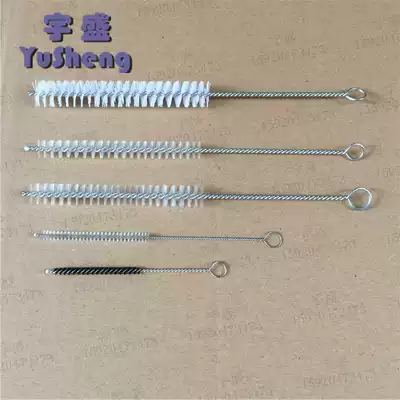 Experimental small pipe brush small hard brush plastic brush tube brush micro cleaning brush pipe brush