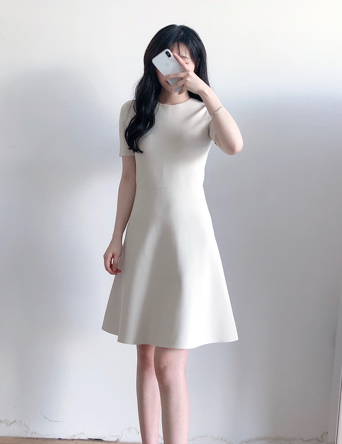 限尺码 Theory 希尔瑞 Intsia 针织修身短袖连衣裙 1.8折.57 海淘转运到手约¥507