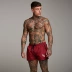 Cơ bắp anh em mùa hè nam chạy squat đào tạo nhanh khô kéo dài thoáng khí dây kéo 3 điểm quần short - Quần thể thao Quần thể thao