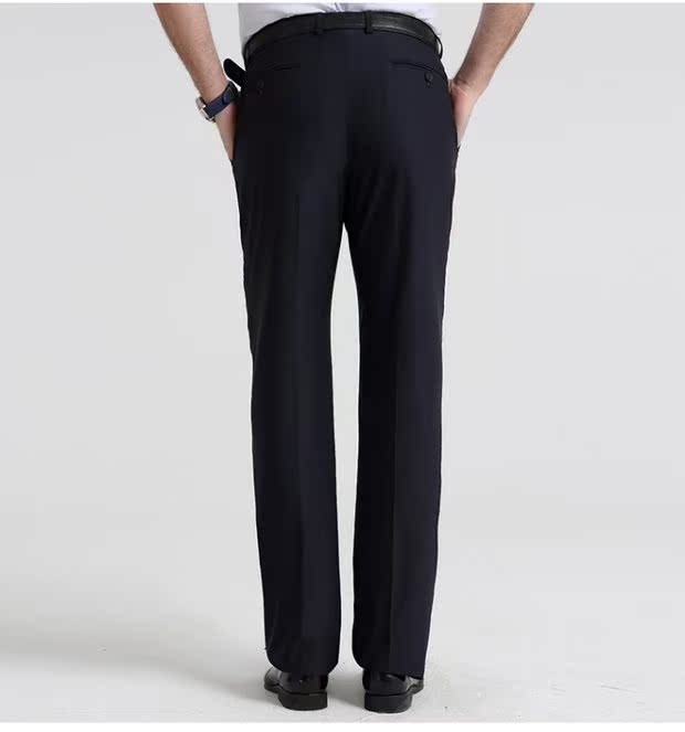 Youngor Slim Summer Suit Quần Quần nam kinh doanh Phù hợp với quần màu xanh Navy HX32360FWA mẫu quần tây nam đẹp 2020