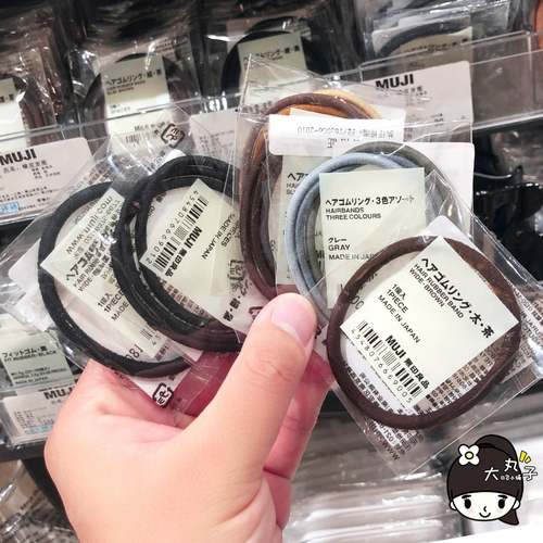 Muji, японские пучки волос, резинка для волос