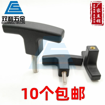 304 Stainless steel nylon T-shaped handle Slotted knob Plastic hand screw screw Mechanical accessories M6M8