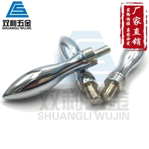 Surface rotation handle Chrome plated easy grip handle Rotation handle Mechanical handle M8 M10 M12