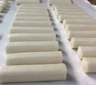 Rice cake Zhejiang Taizhou Linhai specialty freshly made traditional soft fragrant late rice terrier rice water mill rice cake 6 pieces