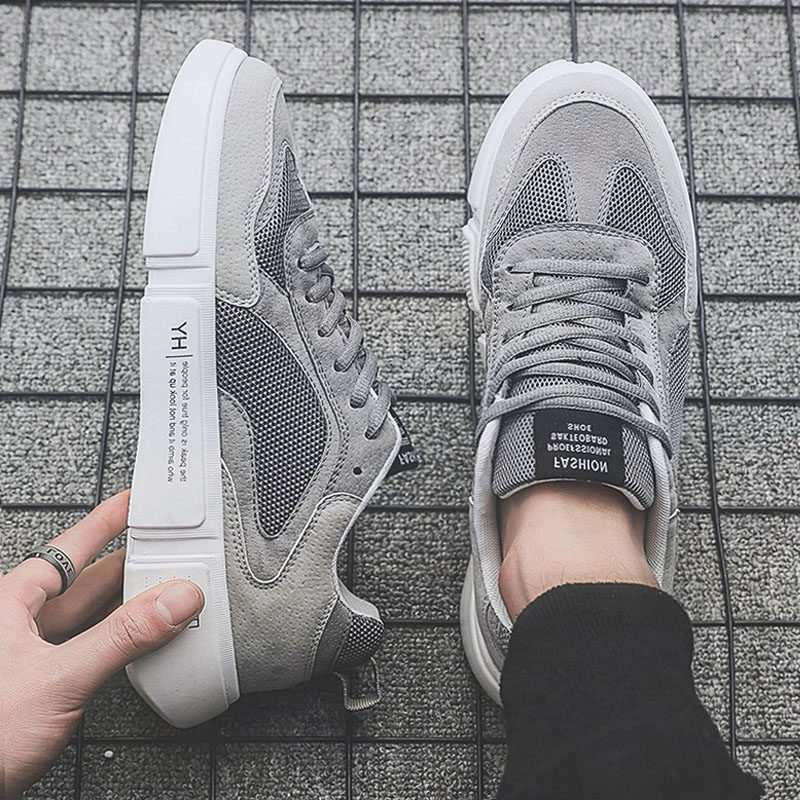 Hong Kong tide brand men's shoes 2022 autumn new Korean version trend all-match casual shoes net red fashion thick bottom shoes