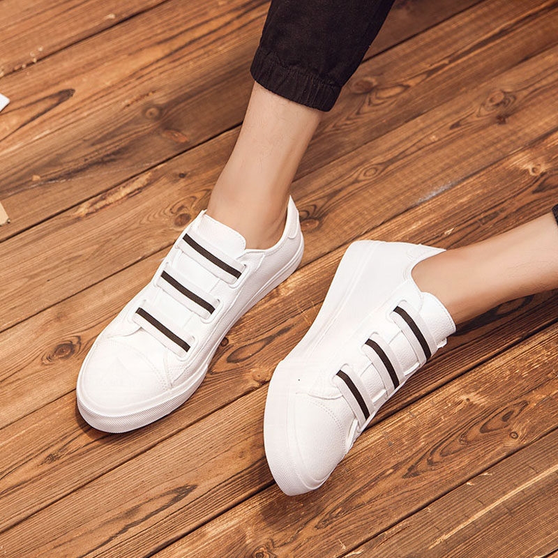 Hong Kong Tide Little White Shoes Male 2022 new Han Edition Hundred Hangyu Skating Shoes Magic for England Casual Shoes