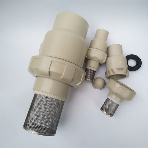 National Label PPH Spherical Dense Mesh Bottom Valve PP Bottom Valve PP Bottom Valve PP Single By Ground Bottom Valve Terminal Backstop Valve Hot Melt