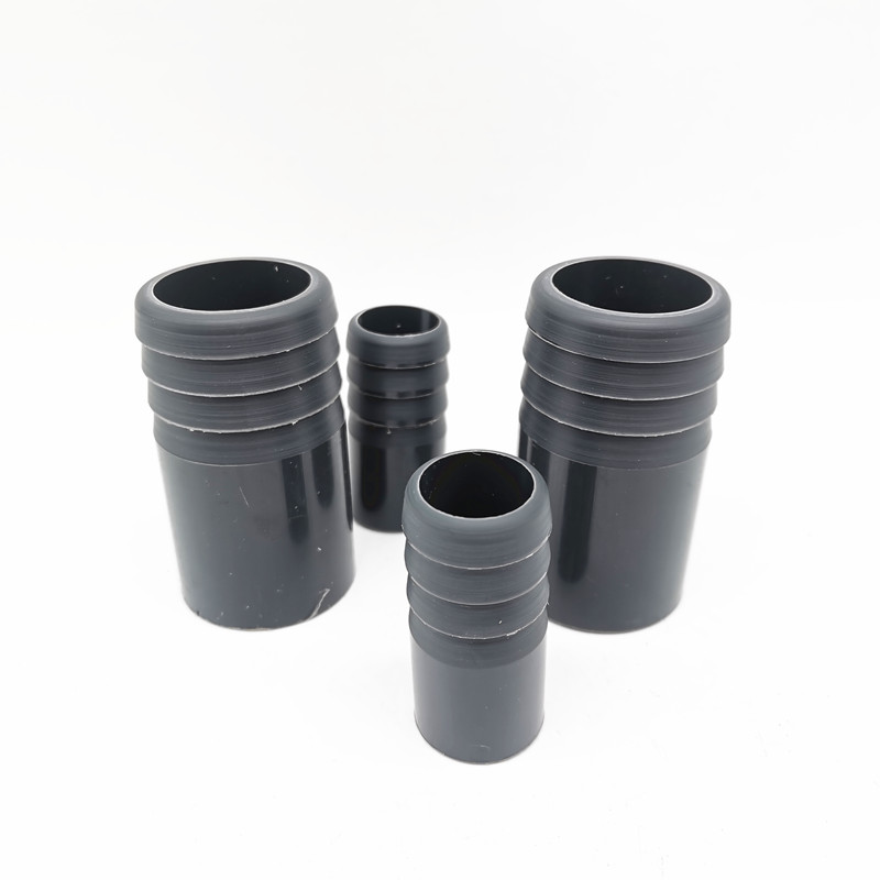 PVC hose joint bamboo joint straight through plastic soft and hard oxygen joint UPVC pagoda directly