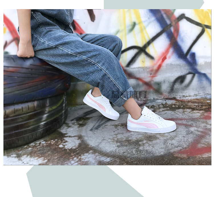 Puma giày thể thao màu hồng đen trắng giày nam và nữ giày trắng 359622-15-05 giày thể thao nữ màu đen