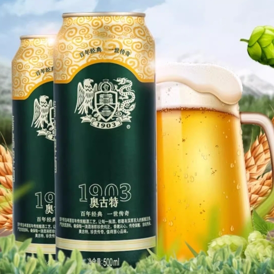 青岛啤酒全麦小麦白啤500ml*12听