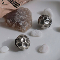 (shen depending on life) Aunt Cui comes from the sky metal cold wind advanced sense simple earrings and earrings