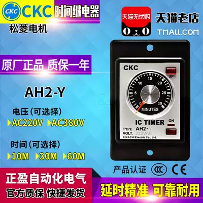 Songling CKC delay relay AH2-Y AC220V AC380V 10M 30M 60M points optional