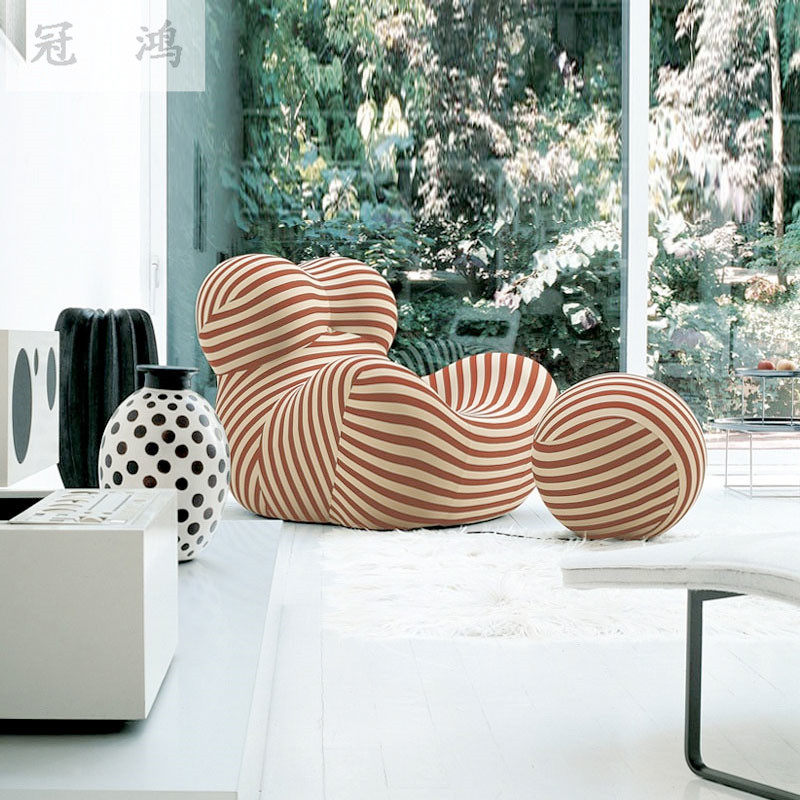 Designer chairs ins mother's arms child toddler creative personality fiberglass hug lazy sofa chair