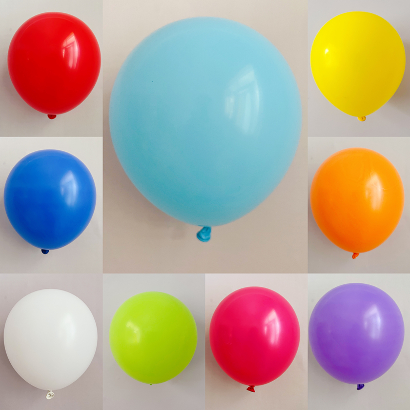 Matte thickened blue latex balloon wedding room confession birthday party decoration scene net red New Year wedding arrangement