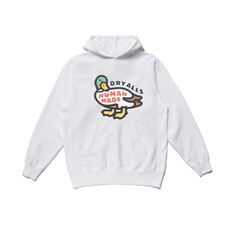 Sudadera con capucha human made estampado pato salvaje_voghion.com