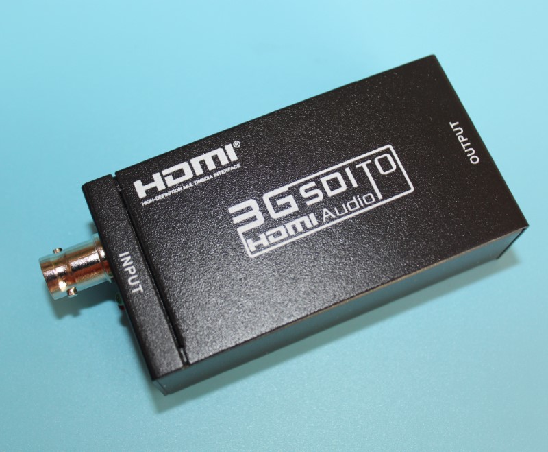 Video speed SDI to HDMI converter HD converter SD HD 3G-SDI to HDMI broadcast level