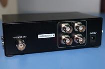 MT-104BC surveillance video BNC splitter divider one in four out 1 minute 4 monitoring 4-way branch
