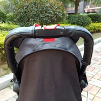 Черная съёмная цепочка с молнией, 25×10см