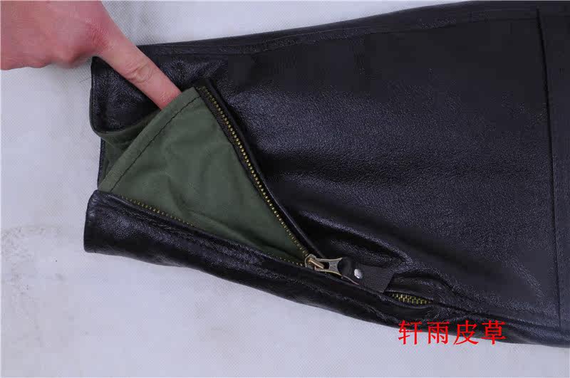 Pantalon cuir homme pour hiver - Ref 1492047 Image 36