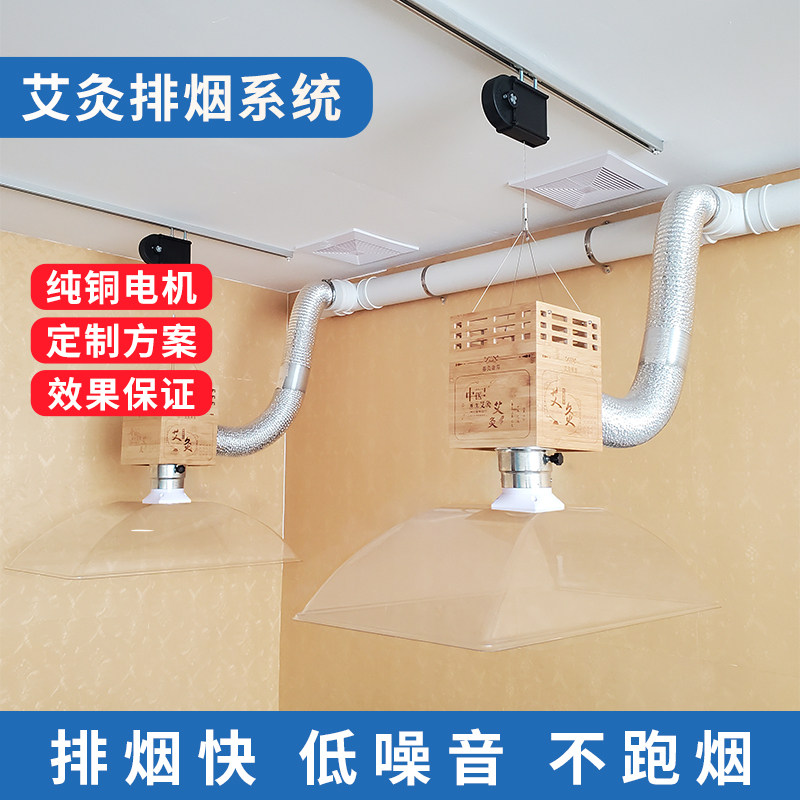 Moxibustion Smoke Exhaust System Health Preservation Gallery Smoke Exhaust Machine Smoke Exhaust Air Exhauster Fume Extractor Smoker Equipment Flex Piping-Taobao