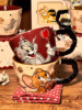 Tom and Jerry Ceramic Cup Mug Home Drinking Cup Office Milk Cup Coffee Cup Cute Breakfast Cup