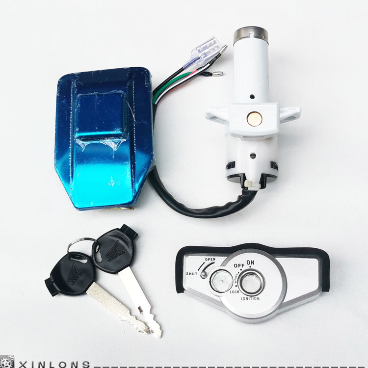 Locomotive Loncin Zongshen Lifan SDH150-15 1921 battle faucet electric door key fuel tank cover full car cover lock