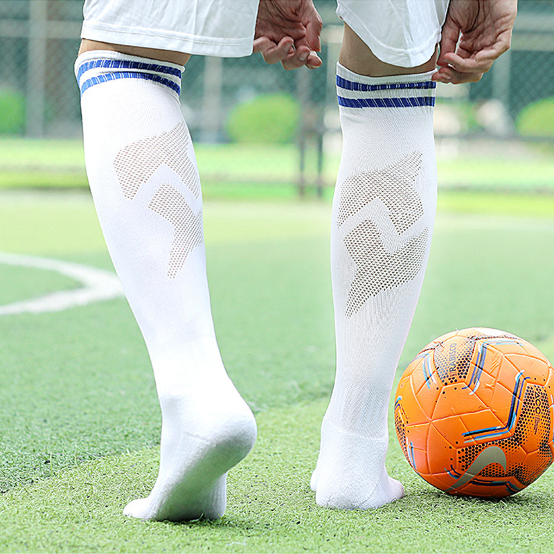 Summer Football Thin Long Socks for Adults, Children's Over-The-Knee Sports Socks, Non-Slip Breathable Sports Football Socks for Men and Women Summer Football Thin Long Socks for Adults, Children's Over-The-Knee Sports Socks, Non-Slip Breathable Sports Football Socks for Men and Women