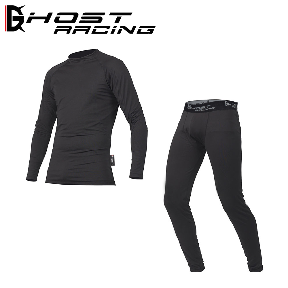 GHOST RACING LOCOMOTIVE TWO-PIECE Sweat Rider Skater Tracksuit Sports Fitness Speed Dry Tight Ride Racing Bike Suit