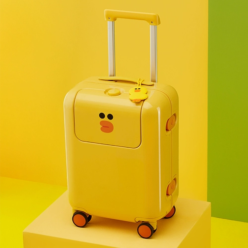 Просо детские Тележка Mi Rabbit Trolley Sally Limited Edition стиль LINE FRIENDS Sally Chicken чемодан бесплатная доставка