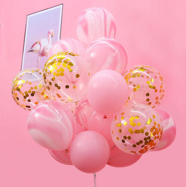 Clouds balloons Clouds Agate balloons Birthday party photo props Wedding room decoration Marbled transparent confetti