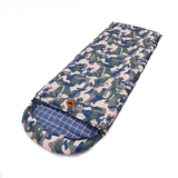 Дорожный съёмный сверхлегкий спальный мешок на четыре сезона с пухом для кемпинга для взрослых для двоих, увеличенная толщина